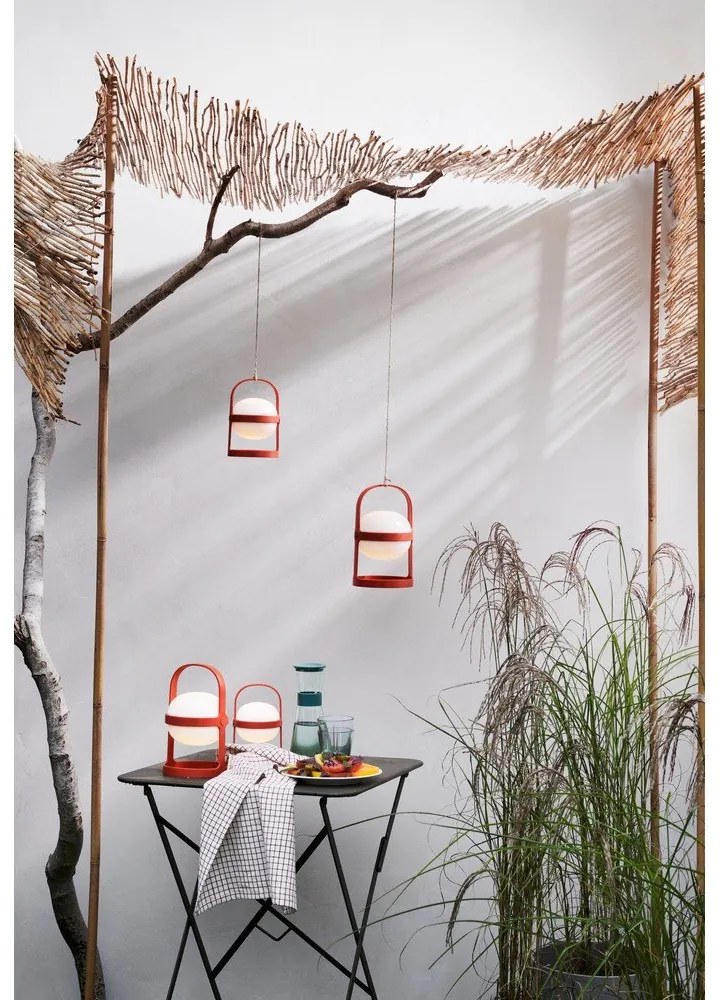 Napelemes-USB-s hordozható LED kültéri lámpa ø 15 cm Soft Spot – Rosendahl