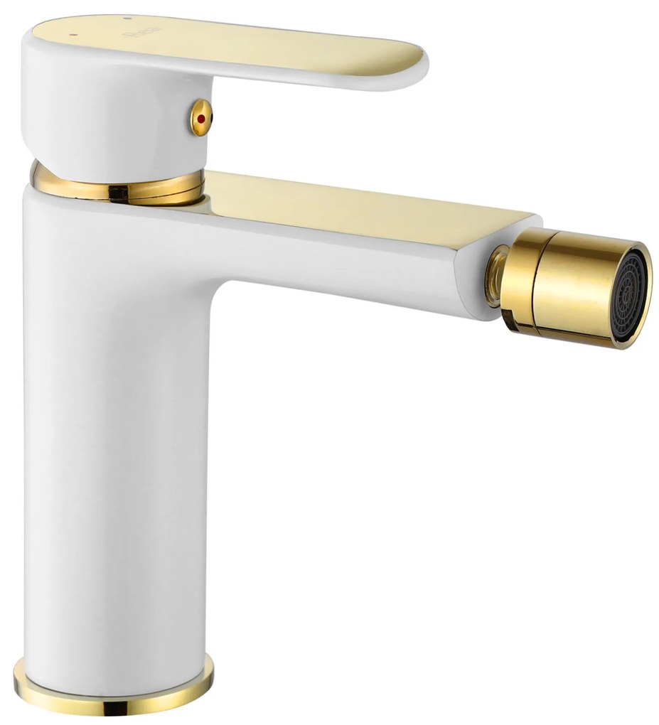 Bidé csap Rea Bloom White gold