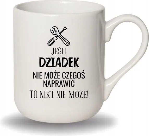 Bögre Fehér Coffee Vicces Ajándék Nagypapa Napja Ha A Nagypapa Nem Tud