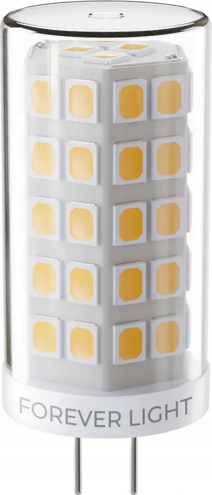 Led izzó Négyzet alakú 3.5W 370lm semleges fehér 4000K 12V Átlátszó