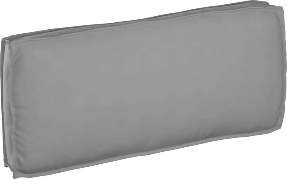vidaXL Párna Szürke 120 x 50 x 12 cm Oxford Szövet