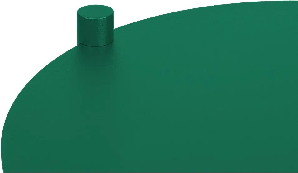 Acél kerek tárolóasztal 41x40 cm Ande – noo.ma