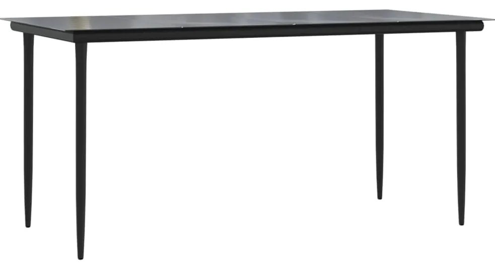 7 részes barna polyrattan kerti étkezőgarnitúra párnával