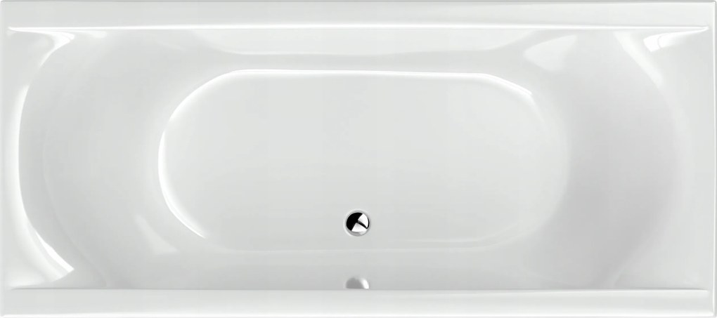 Fehér Kád 180x80 Nagy Lengyel Akril Essente Pl