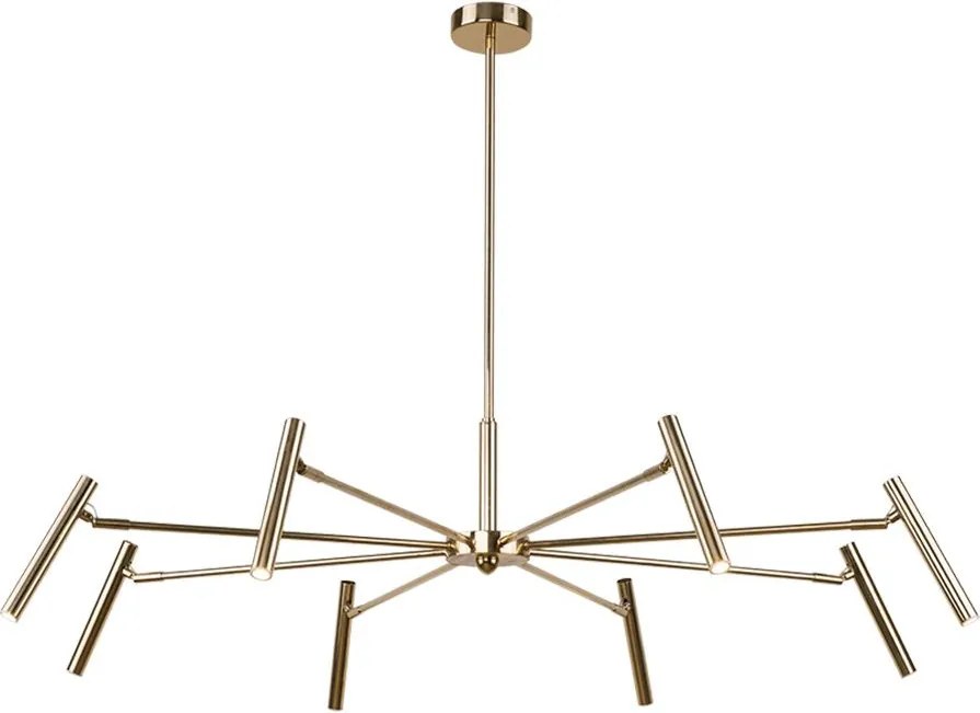 ANTIGO 8394 LIVO Modern Led Függesztett Lámpa Fényes Sárgaréz G9 IP20