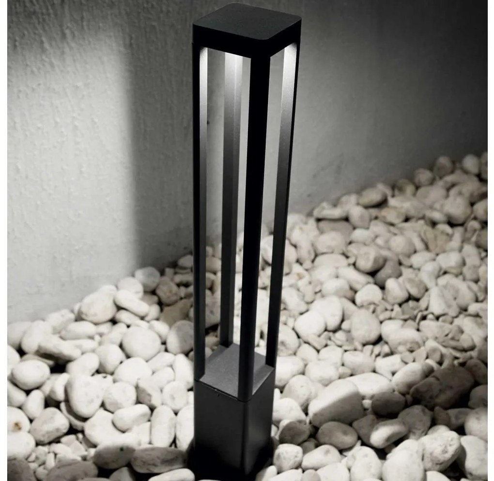 Ideal Lux - LED Kültéri lámpa TIFONE LED/8,5W/230V 65,5 cm IP65 antracit