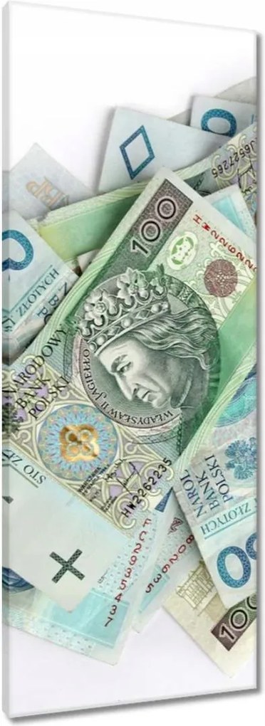 Vászonkép 40x100 Pénz