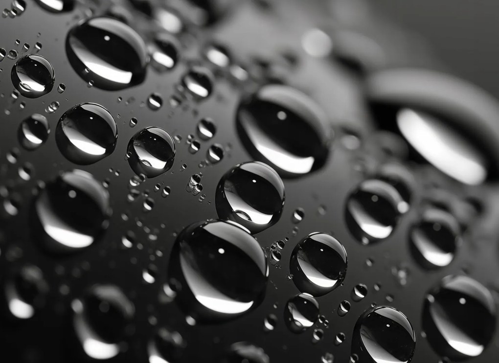 Poszter 55x40cm Mikrokozmosz cseppek