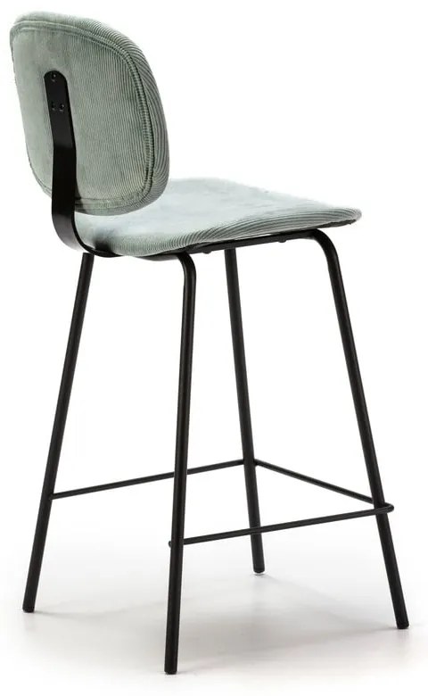 Világoskék bárszék szett 2 db-os (ülésmagasság 66 cm) Arus – Marckeric