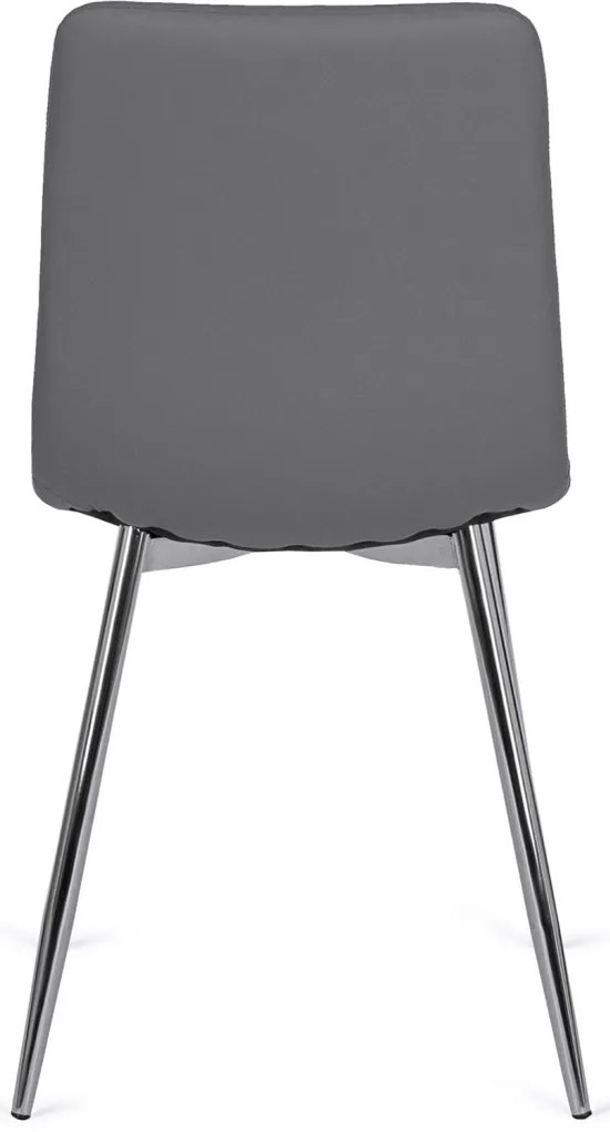 Szürke Eco-bőr Étkezőszék ENZO