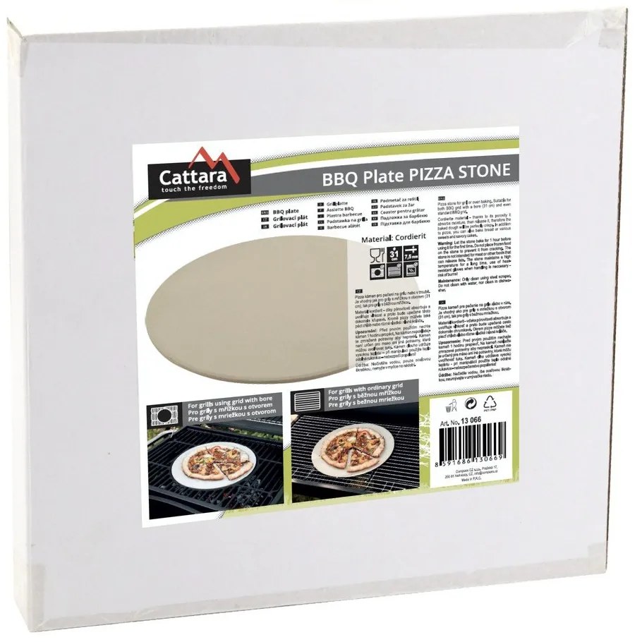 Grillező lap Pizza - Cattara