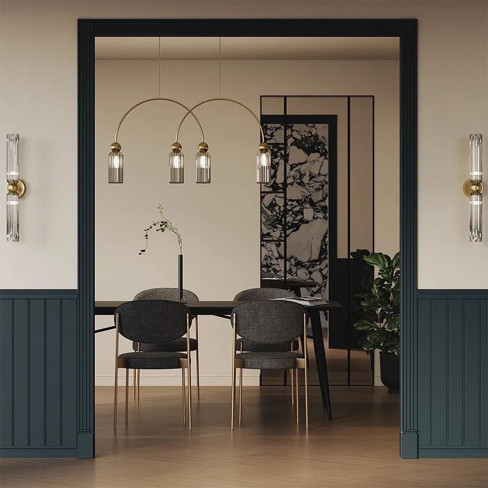 Maytoni modern függeszték antic szürke arany mymod302pl-04gr
