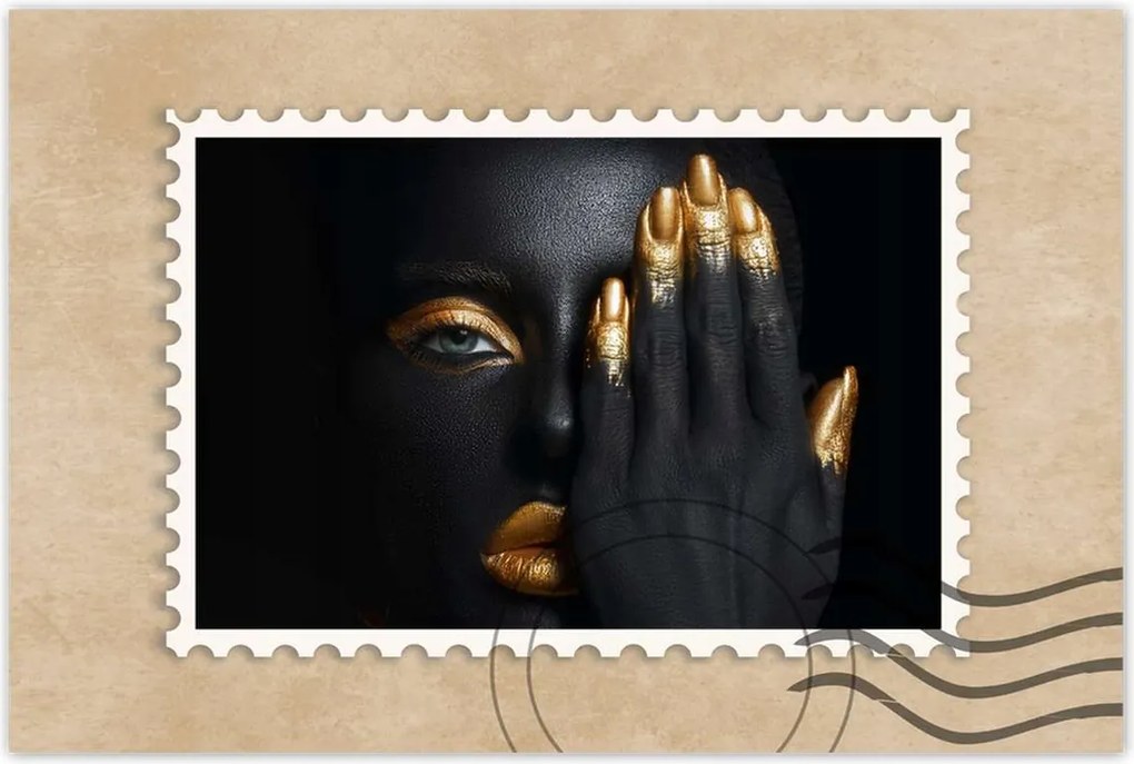 Poszterek 90x60 Arc az arany tenyér alatt