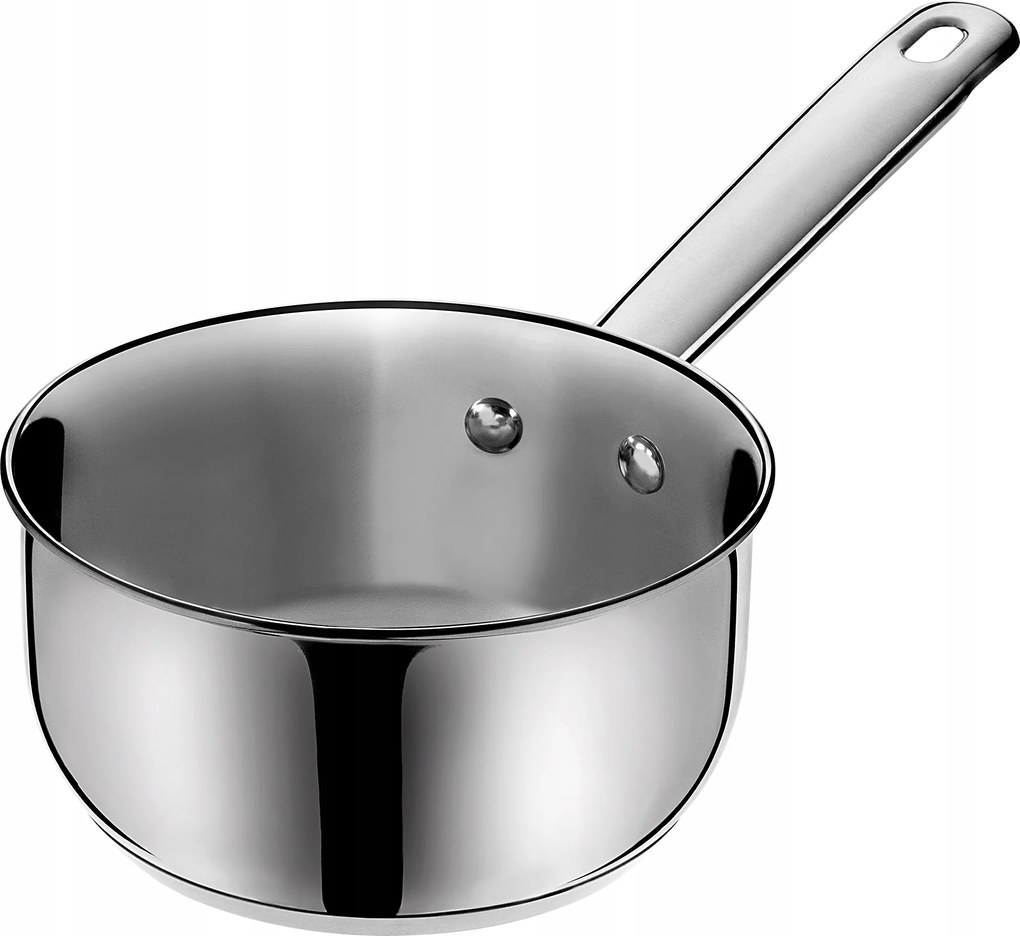 Fazék Serpenyő 1,5L Acél Indukciós Gáz Acél 16cm