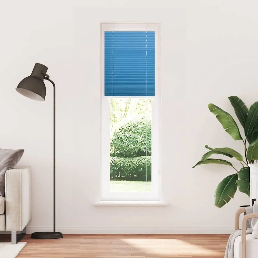 pliszírozott redőny kék 65x200 cm Szövetszélesség 64,4 cm