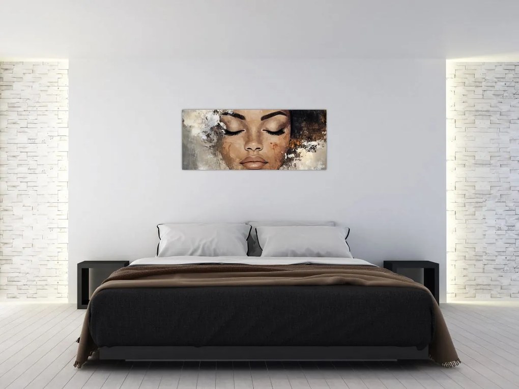 Kép - Női portré (120x50 cm)