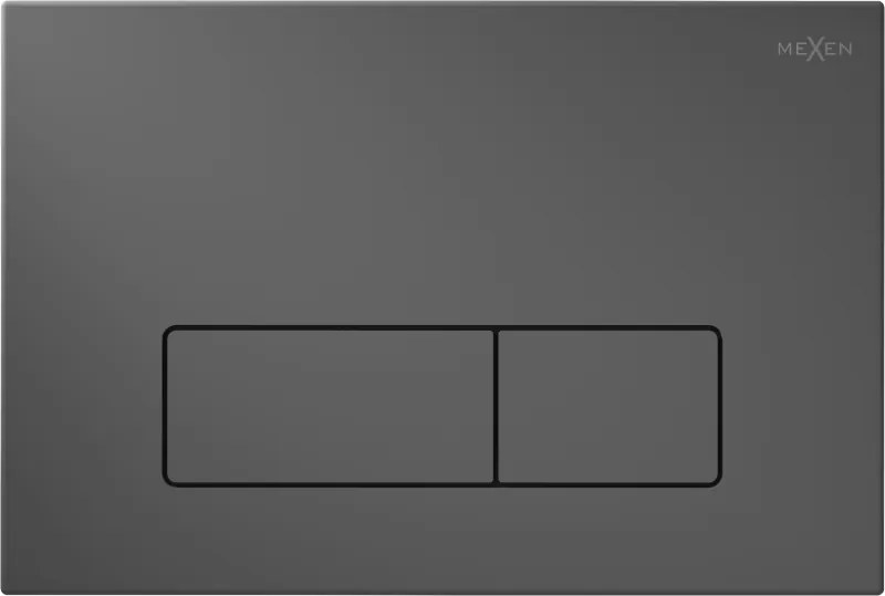 Mexen Fenix 13 Slim öblítőgomb, pisztoly szürke - 601366