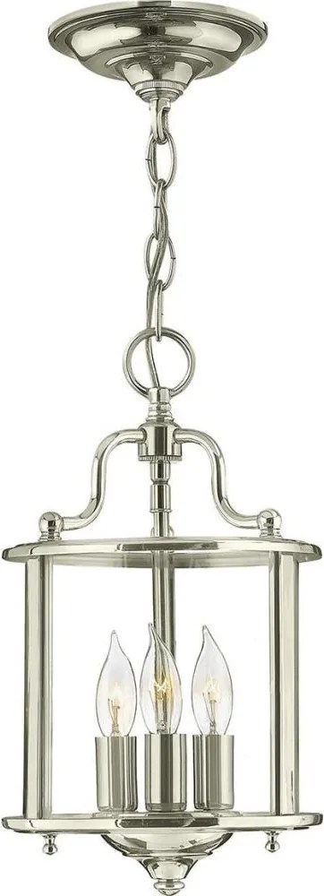Hinkley HK-GENTRY-P-S-PN - GENTRY láncos csillár 3xE14/60W/230V, fényes króm