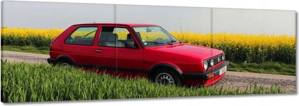 Vászonkép 60x20 Vw Golf Dupla 2 II
