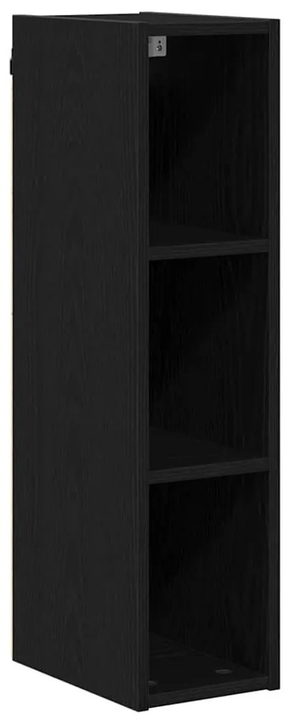 Függő szekrény Riga Fekete tölgy 20 x 29,5 x 80 cm Faanyag