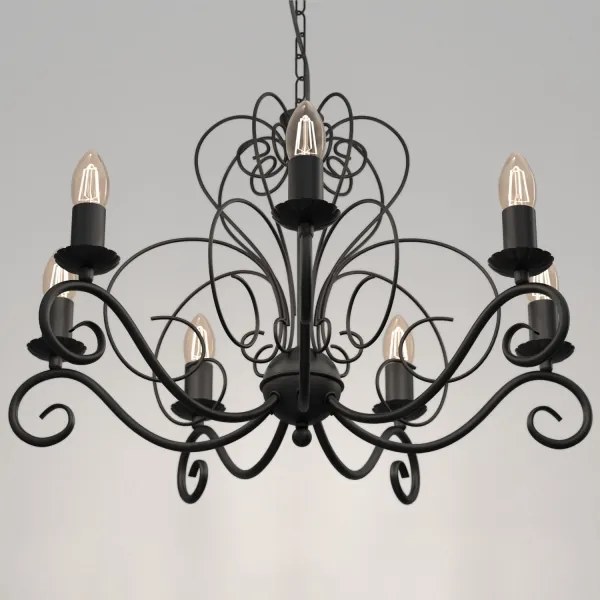 MAURO láncos csillár 7xE14/60W/230V