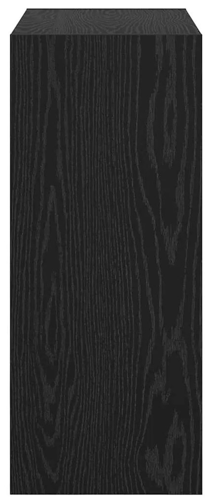 Könyvespolc Musta tammi 60 x 30 x 72 cm Faanyag