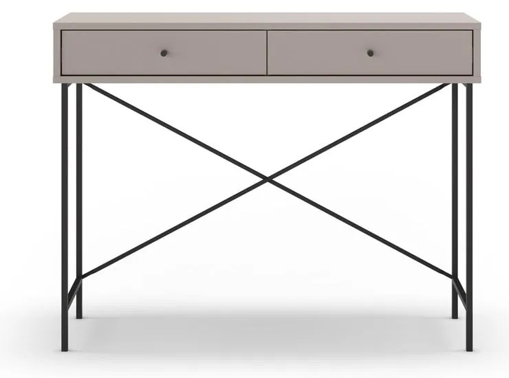 Szürkésbézs konzolasztal 35x110 cm Titan – Marckeric