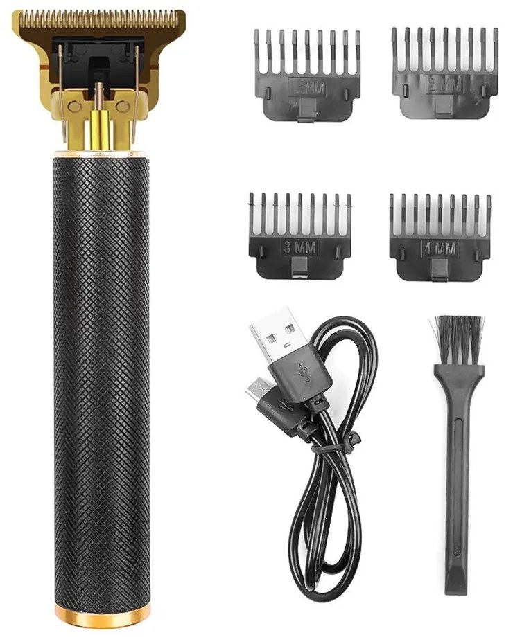 Gold-Black Akkumulátoros Haj és Szakállvágó Trimmelő QS-242