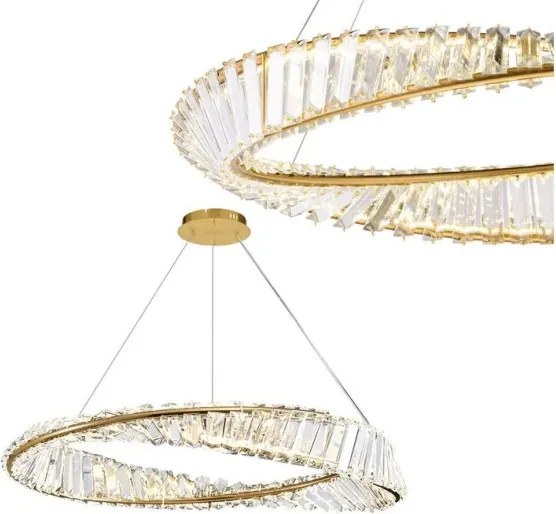 MORETTI MO04591 CIRCLE Kristály Függesztett Lámpa LED IP20