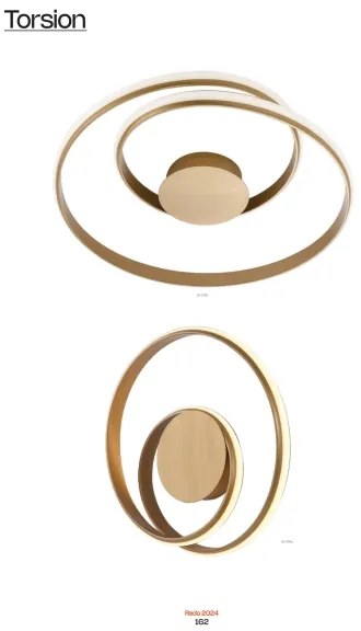 Redo 01-1789 - TORSION LED, dimmelhető fali lámpatest, 27W/230V, fehér