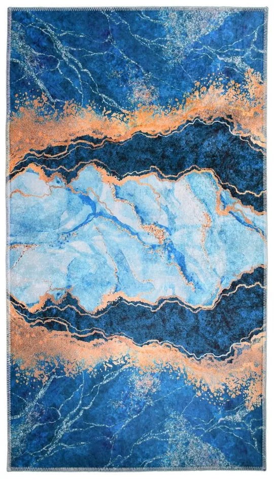 Kék-aranyszínű szőnyeg 230x160 cm - Vitaus