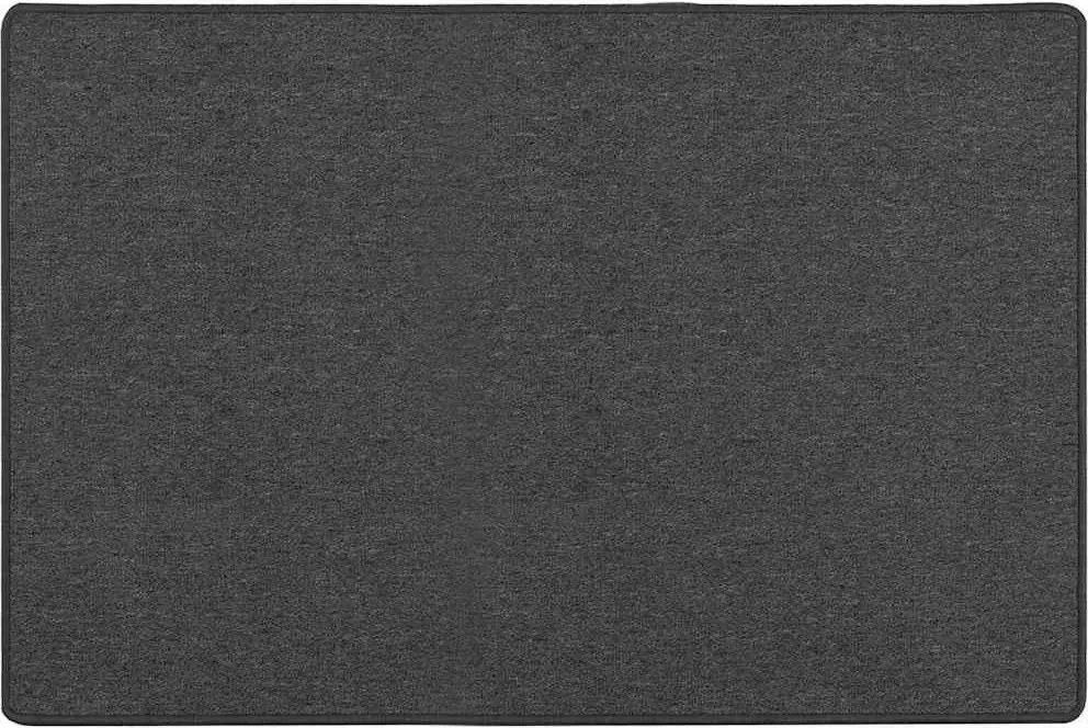 vidaXL Szőnyeg futó Sötétszürke 100 x 150 cm 100% Polipropilén