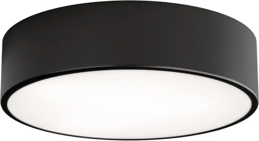 Mennyezeti lámpa érzékelővel CLEO 2xE27/24W/230V átmérő 30 cm fekete