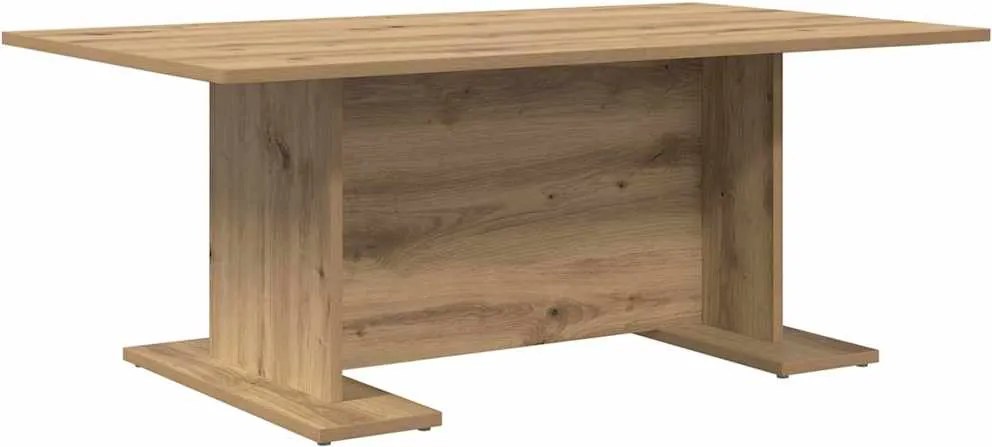 vidaXL Dohányzóasztal kézműves tölgy 103.5 x 60 x 40 cm Faanyag