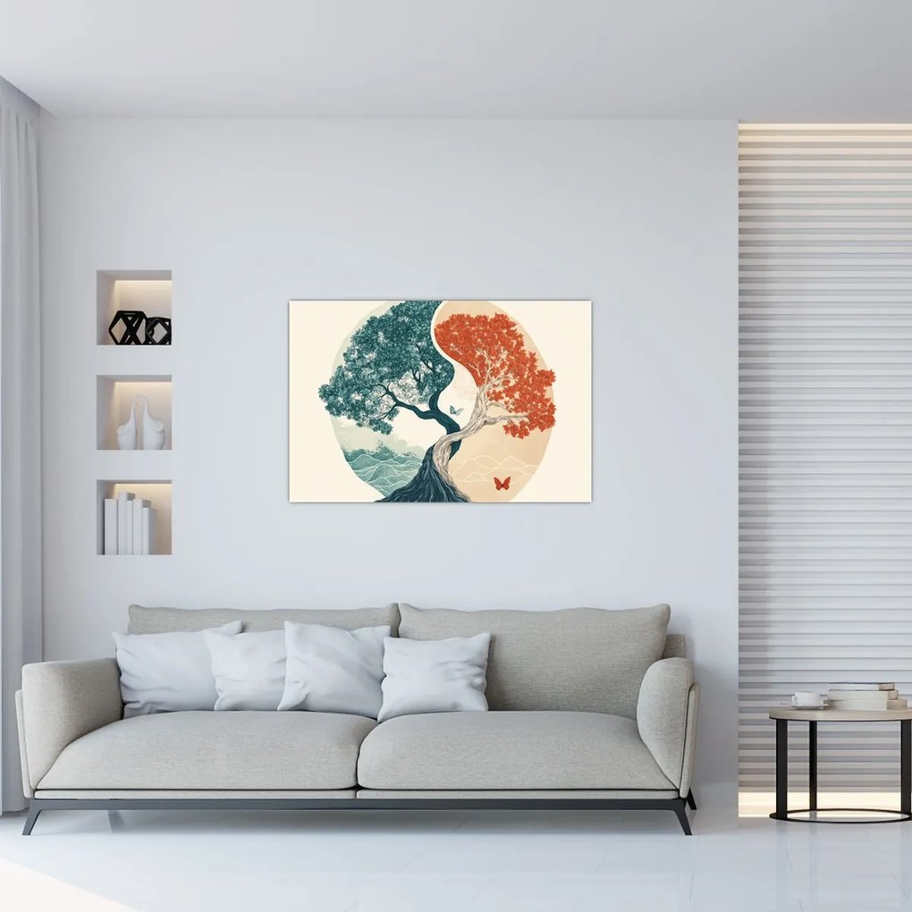 Kép – Energiafa (90x60 cm)