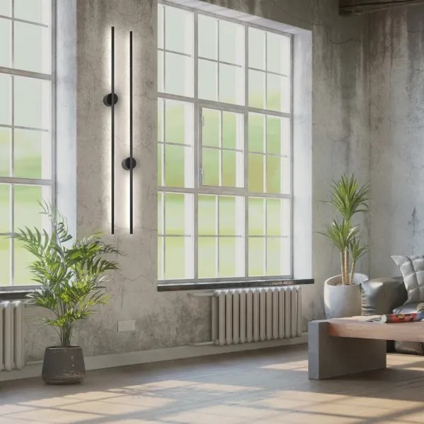 LED Fali lámpa LANA LED/12W/230V 4000K fekete