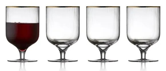Palermo 4 db-os borospohár készlet, 300 ml - Lyngby Glas