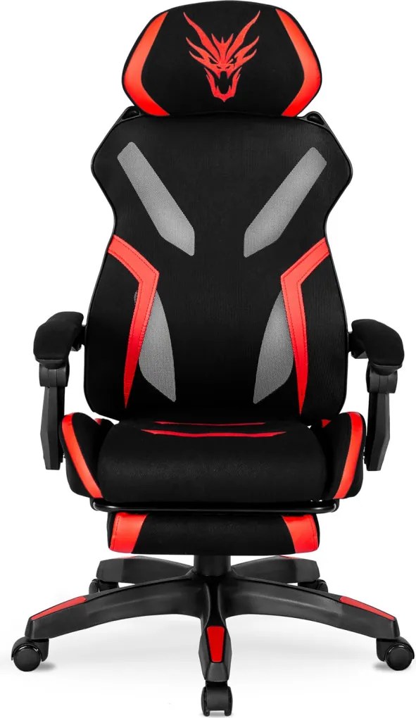 Gaming forgószék fekete/piros színben. MAXIMO