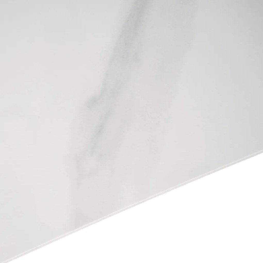 Zestaw Stolików Ceramicznych TENOR Biały márvány/ Złoty