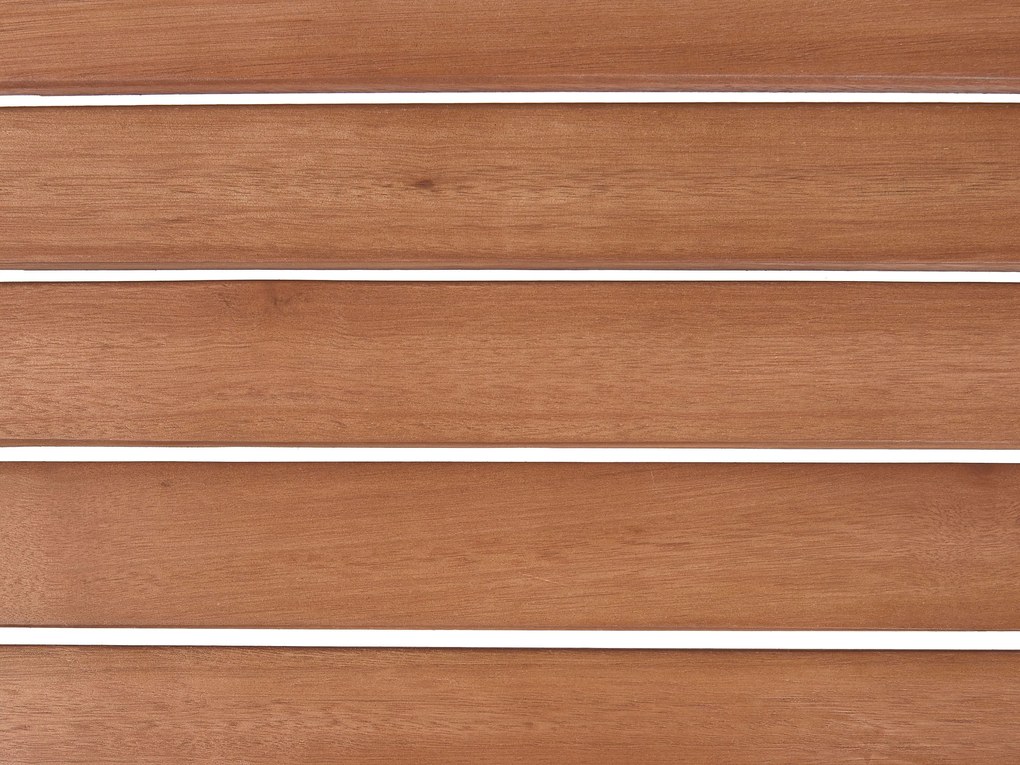 Világosbarna eukaliptusz étkezőasztal 190 x 105 cm MONSANO Beliani