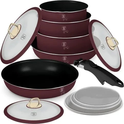 BerlingerHaus 12 részes edénykészlet Leonardo Collection(BH/8250)
