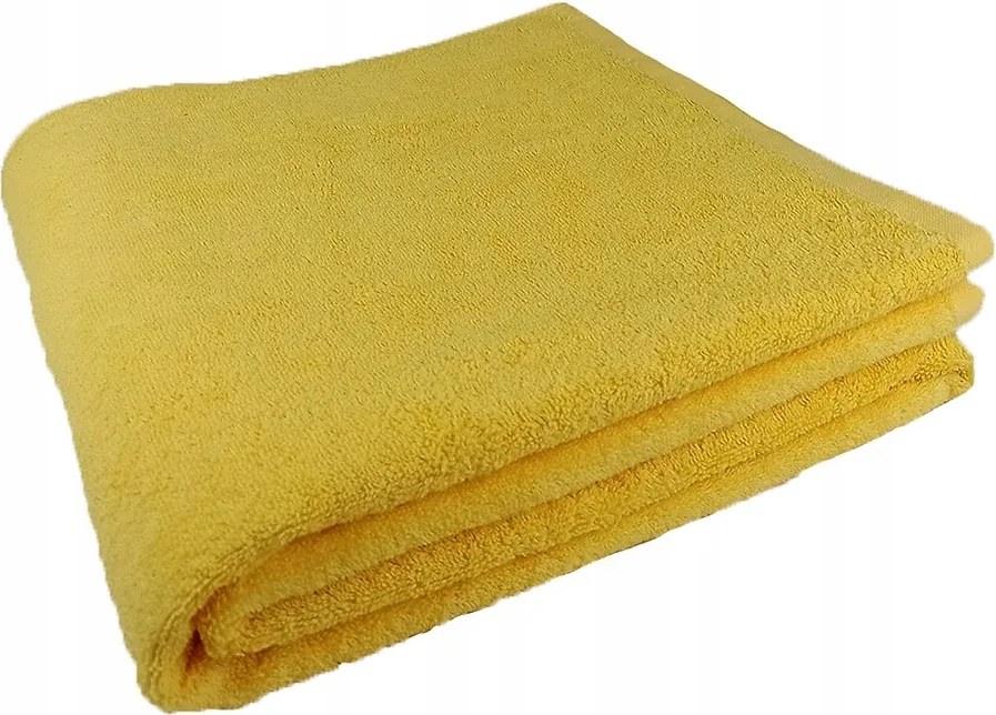 Fürdőlepedő medence 50x100 sárga-sima