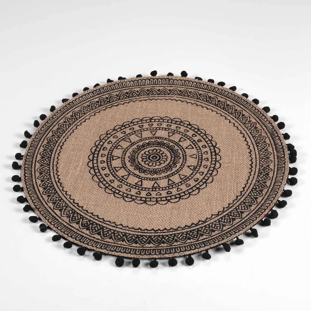 Juta tányéralátét ø 38 cm Renata – douceur d'intérieur