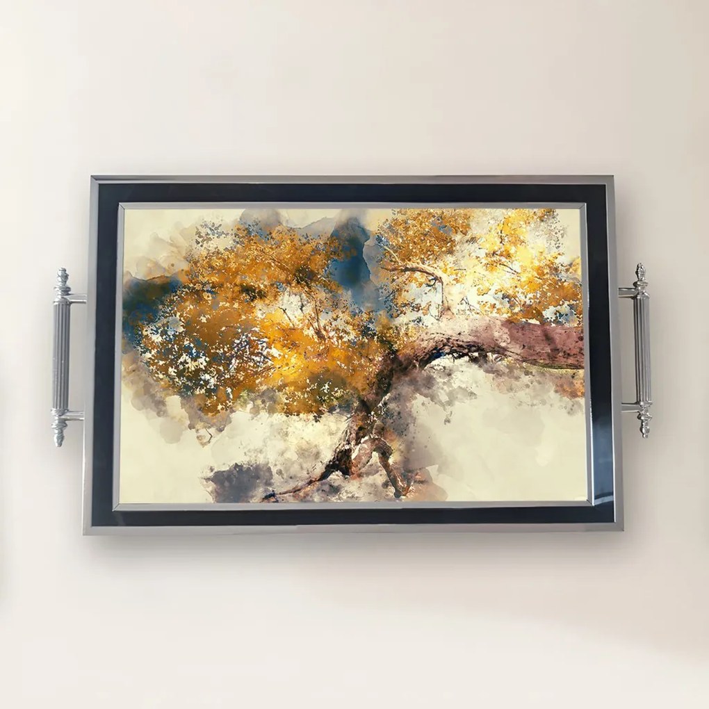 Üveg tálca, 38×24 cm – TPG9946