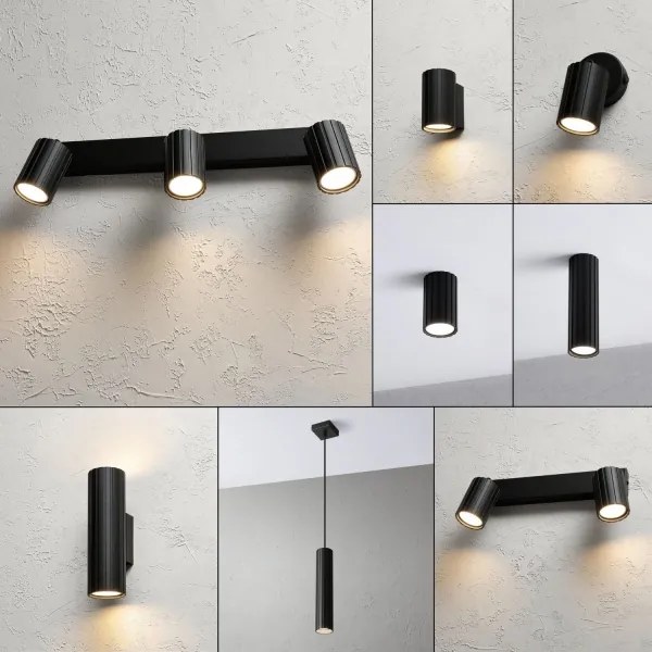 Brilagi - Spotlámpa CRISPINA 3xGU10/10W/230V fekete