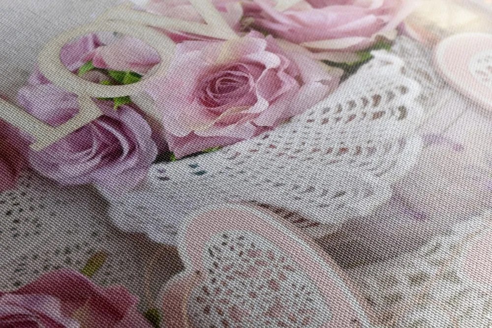 Kép romantikus dekoráció vintage stílusban