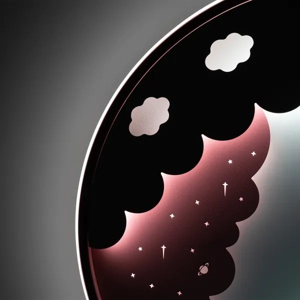 Brilagi -LED dimmelhető gyerekszobai mennyezeti lámpa UNICORN LED/68W/230V 3000-6000K+távirányító