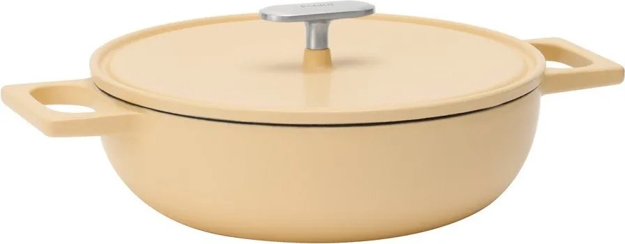 Öntöttvas serpenyő fedővel ø 26 cm tegame Mattia 3.0 – FABINI