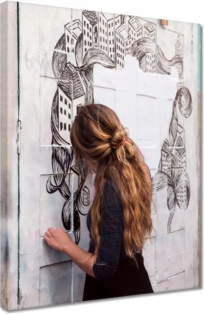 Vászonkép 30x40 Csinos nők Csajok Nagymamák