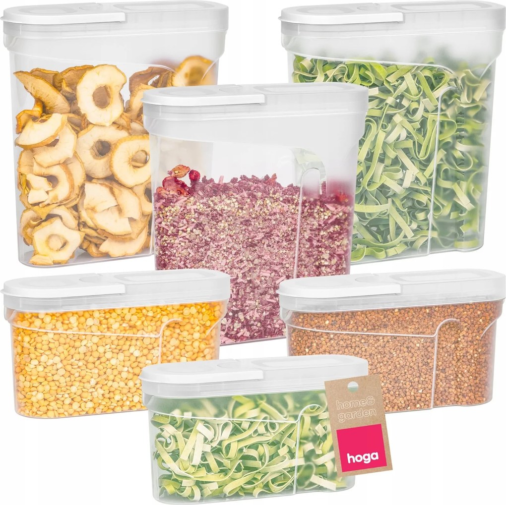 Hoga 1013 1014 Ömlesztett Anyag Tároló Doboz B 6db